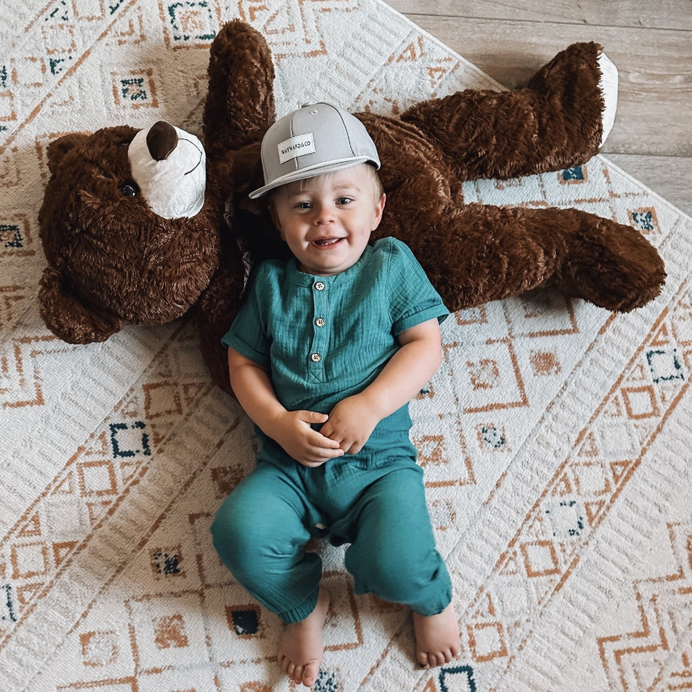 Giant Teddy Bear Plush Toy, Coffee, 35.4/51 Inches - MorisMos Plush Toys