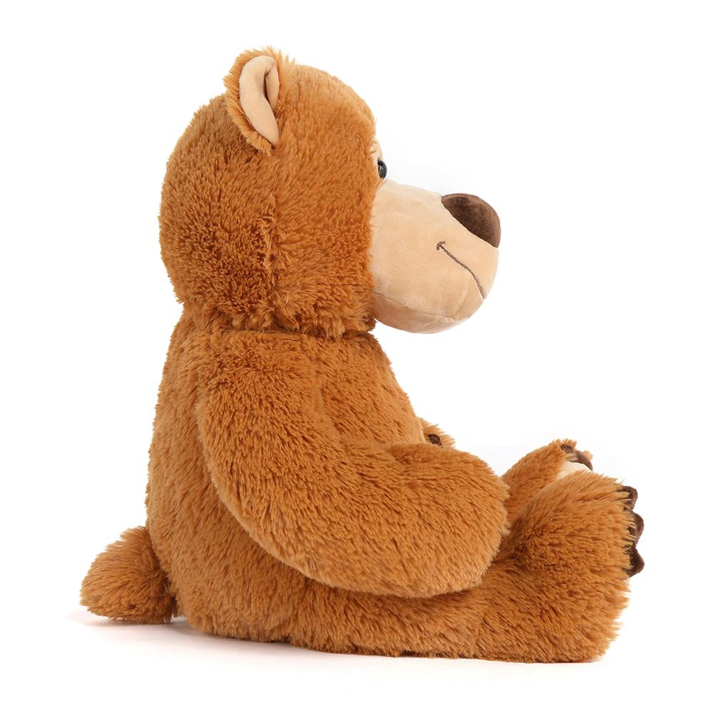 Niedlicher Teddybär, Stofftier, braun, 18,9 Zoll
