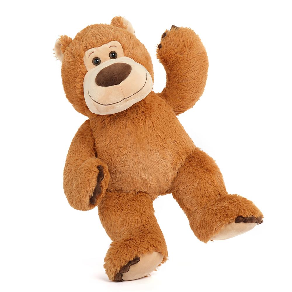 Niedlicher Teddybär, Stofftier, braun, 18,9 Zoll