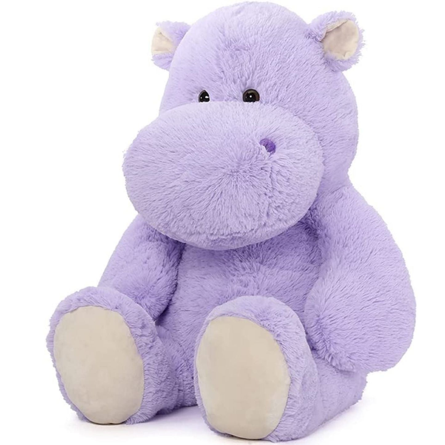 Giant Hippopotamus Stuffed Toy, Purple, 36 Inches - MorisMos Plush Toys Online