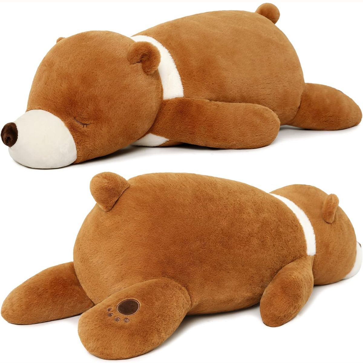 Kuscheltier-Wurfkissen Braunbär, 28 Zoll