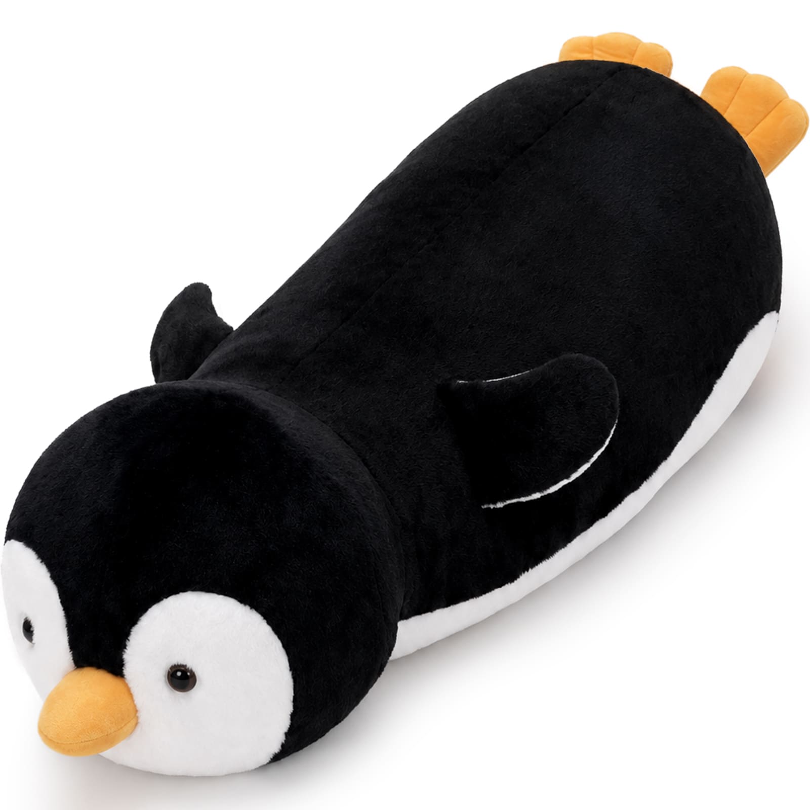 45-Inch Giant Penguin Plush Pillow Soft Stuffed Penguin Body Pillow