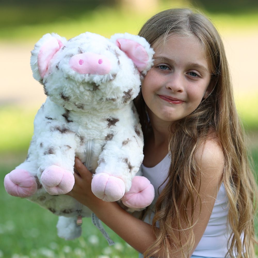 Pig Stuffed Animals with Babies Inside the Belly