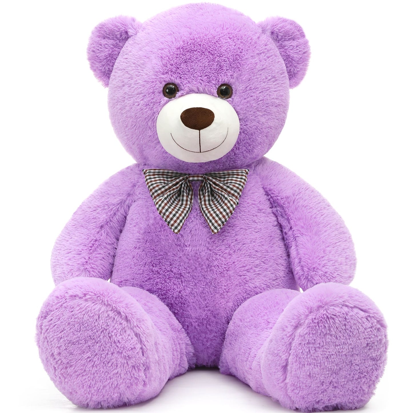 Ours en peluche géant, violet, 47 po