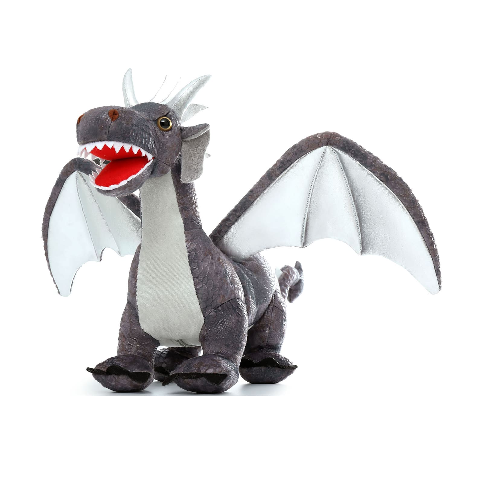 Stuffed Dragon with Mini Dragons Inside the Belly, 21.6 Inches
