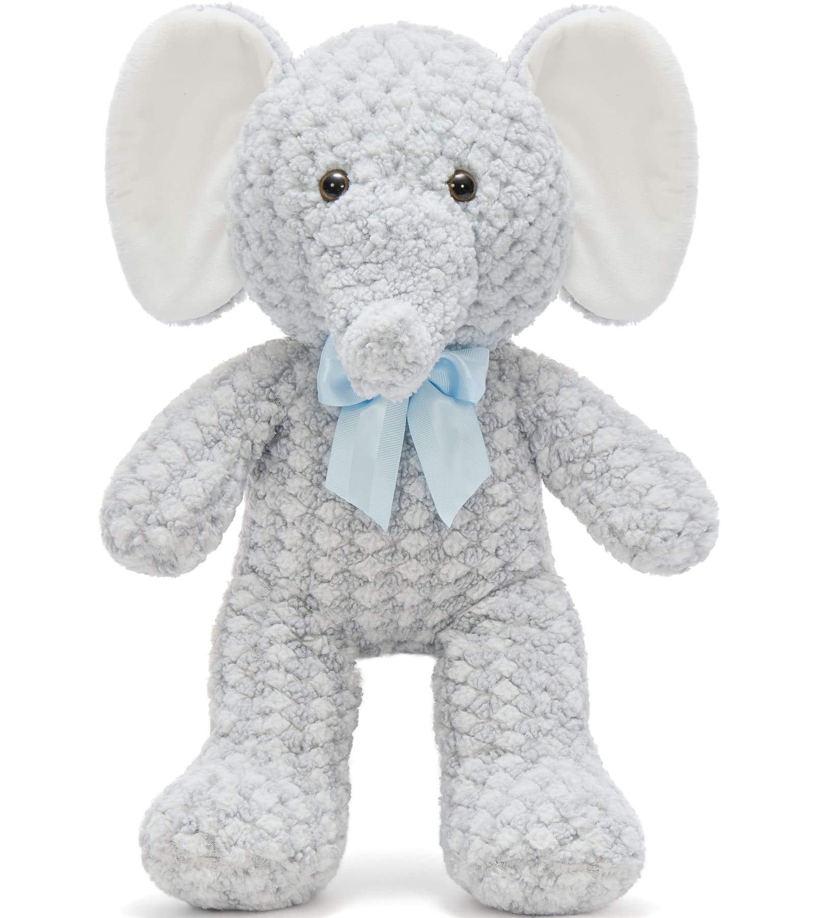 22-Inch Ultra-Soft Stuffed Animals – Dog, Elephant & Dinosaur