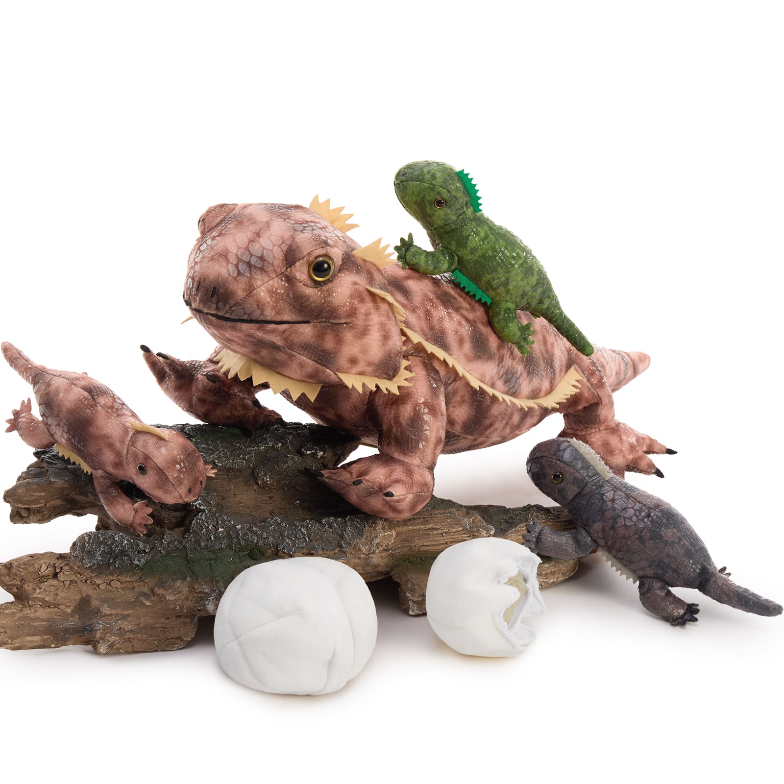 Lifelike Lizard Stuffed Animals Reptile Plush Toys, 27.56 Inches