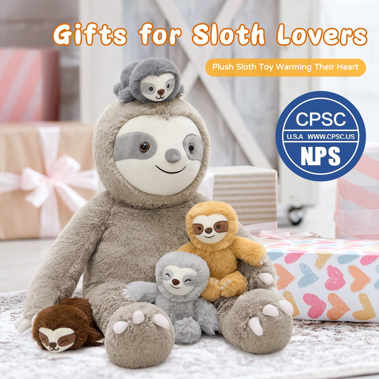 Realistic Stuffed Animals with Babies Inside - MorisMos Stuffed Animal Set - Kawaii Plush Toys for All Ages