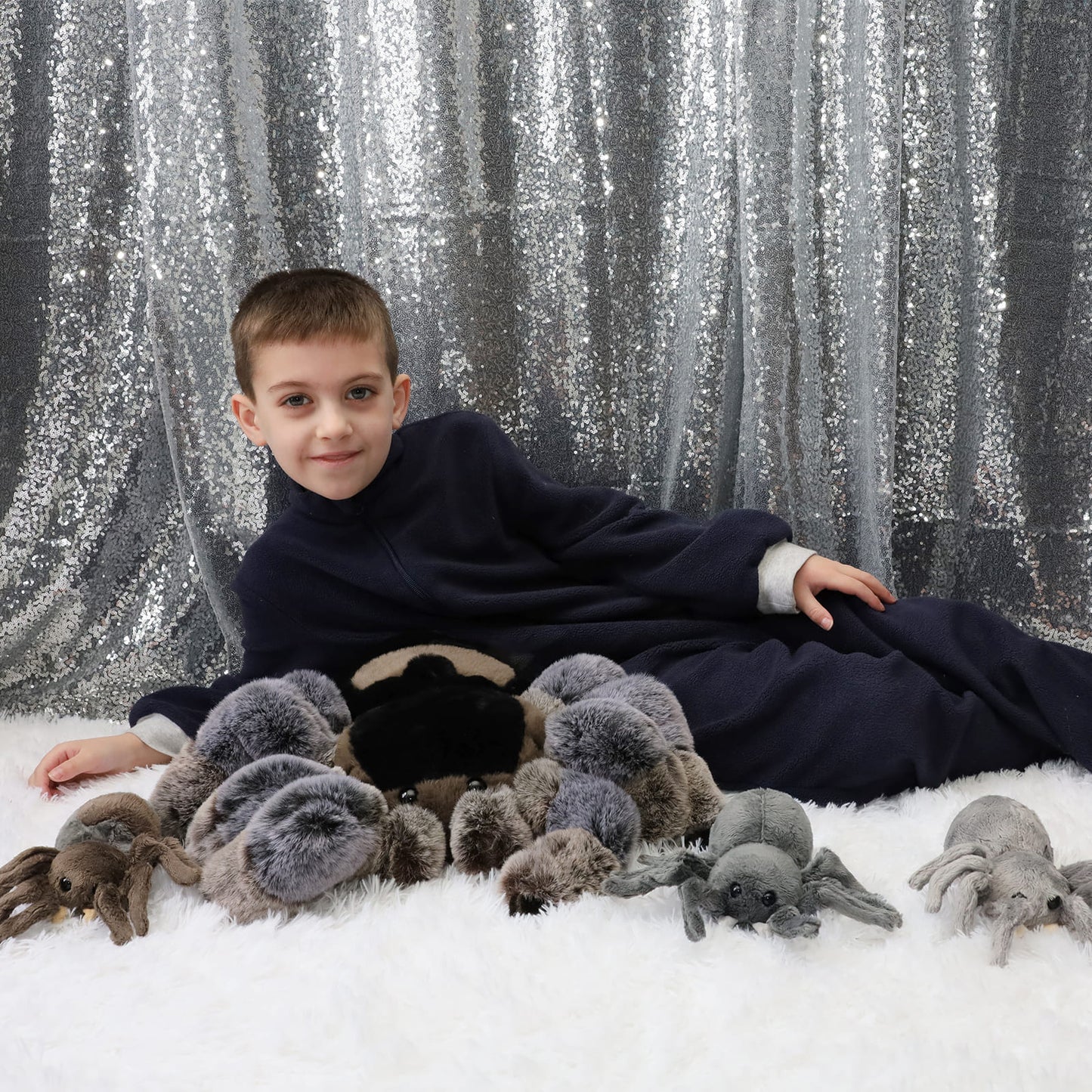 Simulation Spider Stuffed Animals, 15.75 Inches