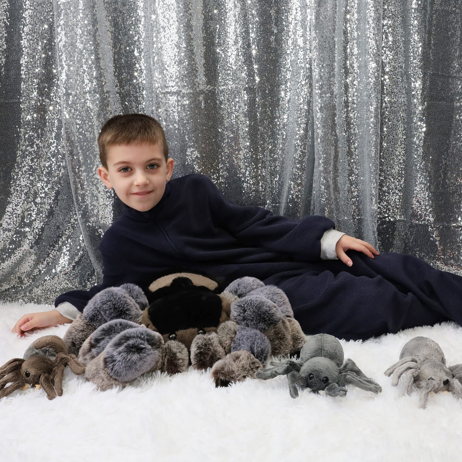 Simulation Spider Stuffed Animals, 15.75 Inches