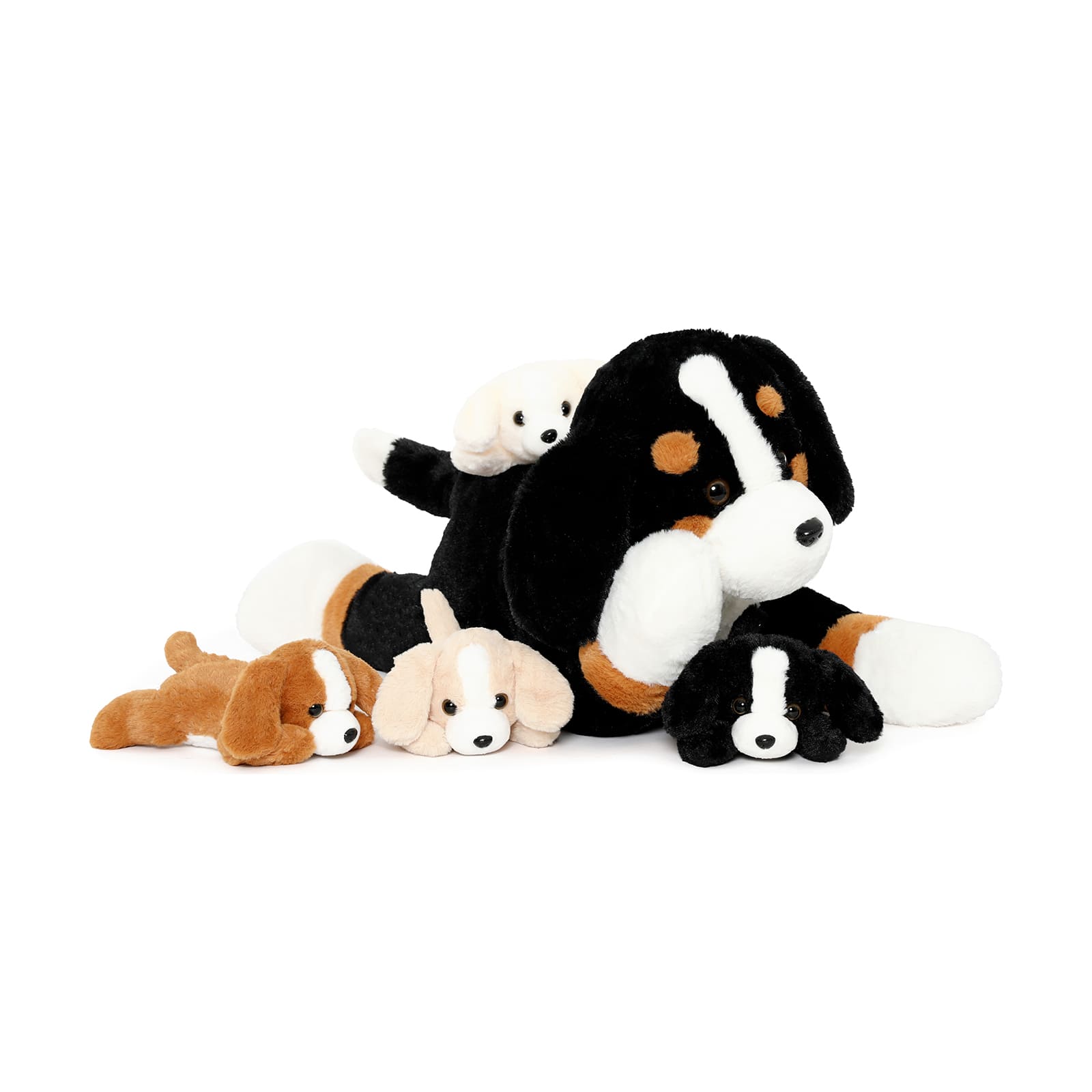 Bernese Mountain Dog Plush Toy Set, 24 Inches