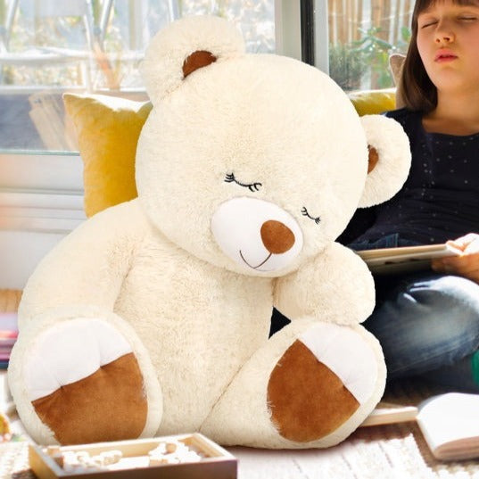 Teddybär-Stofftier, rosa/braun, 23,6 Zoll