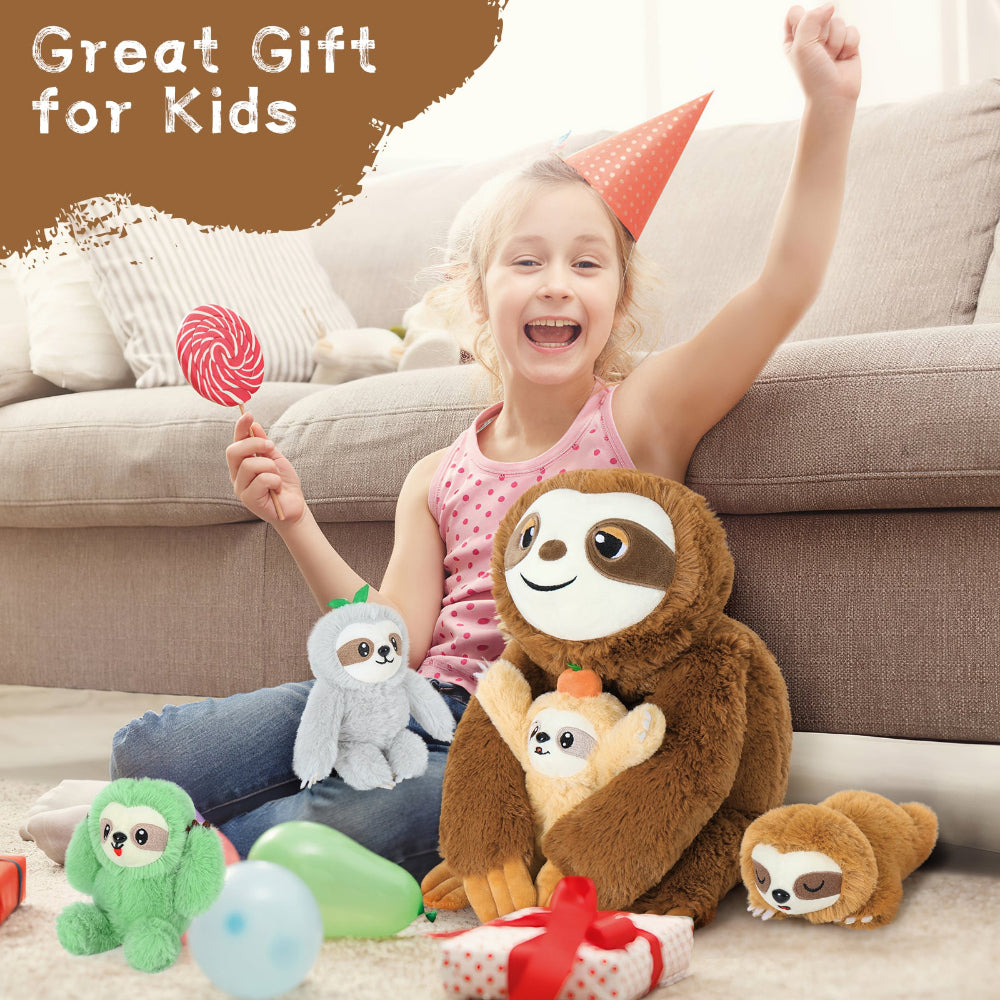 Sloth Plush Toys Sloth Stuffed Animals, 23.6 Inches - MorisMos Stuffed Animals