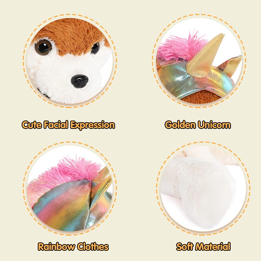 Ensemble de jouets en peluche Mommy Dog, 26 pouces