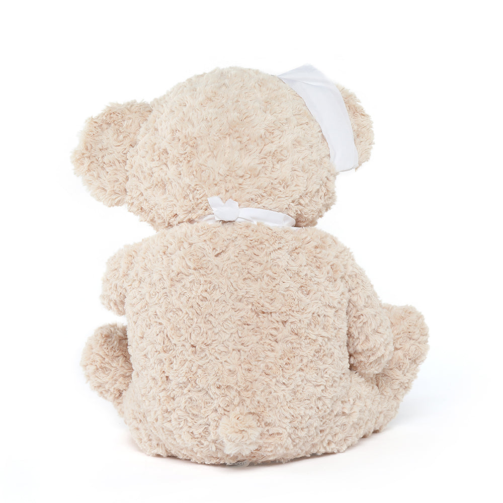 Teddybär-Stofftier, Beige, 25,6 Zoll