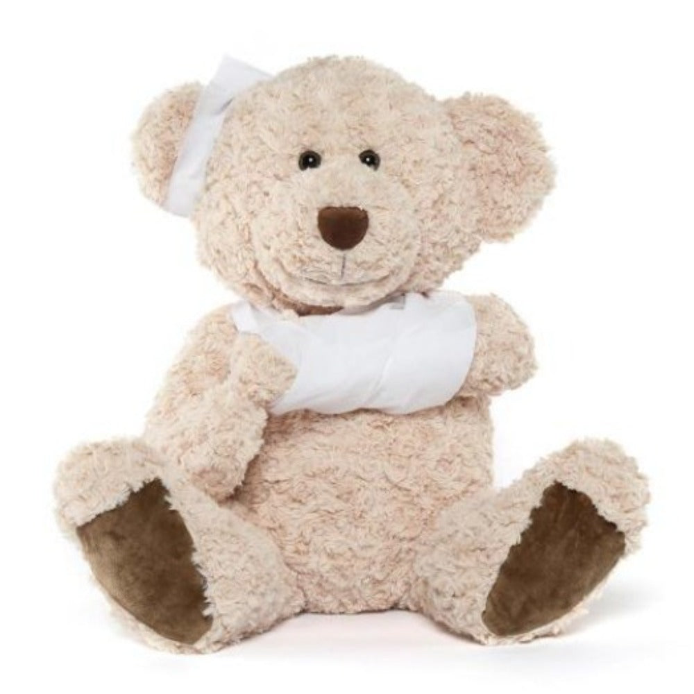 Teddybär-Stofftier, Beige, 25,6 Zoll