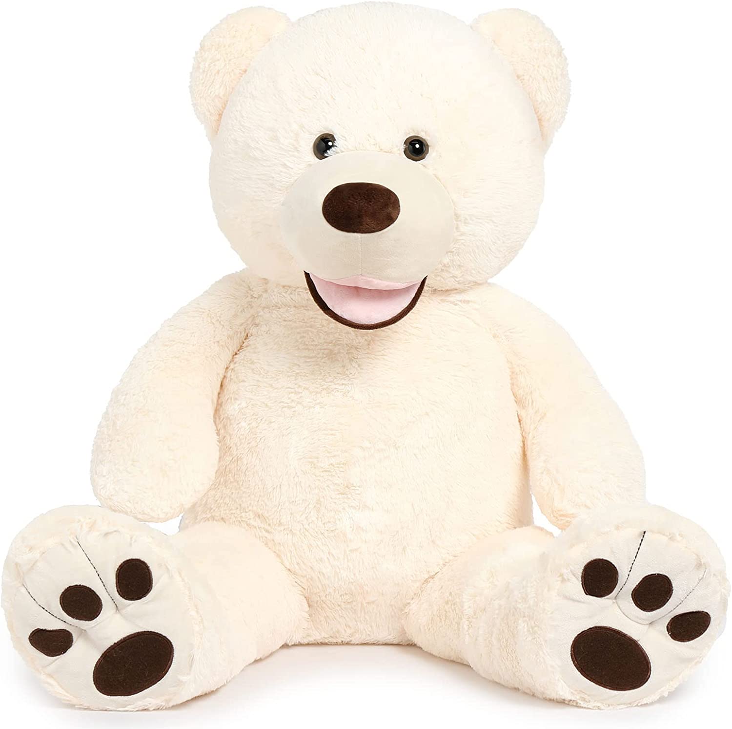 Smile Teddy Bear Plush Toy, Multicolor, 39/51/59/71 Inches